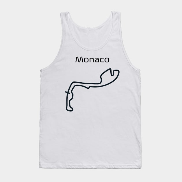 F1 monaco track design Tank Top by sofciu